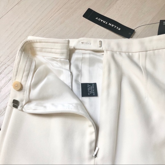 Ellen Tracy NWT$248 Silk Wide Leg Lined DressPants - Picture 9 of 16